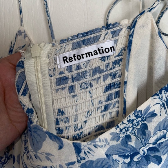 Reformation Kourtney Dress Pompadour - Picture 5 of 15